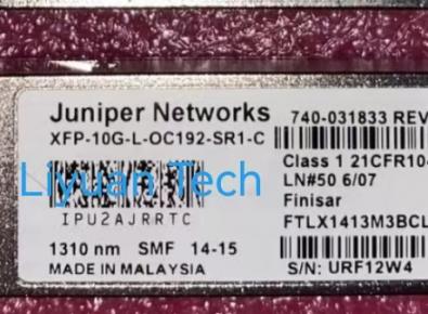  Juniper SRX-XFP-10GE-LR 740-014279 740-031833 740-011607 