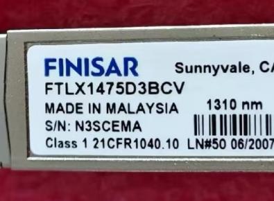 Finisar FTLX1475D3BCV FTLX1471D3BCL