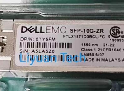 DELL 0TY5FW SFP-10G-ZR FTLX1871D3BCL-FC